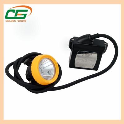 China 15000lux 6.6ah Li-Ion Battery Waterproof Led Industry Corded Mining Cap Lamp for sale