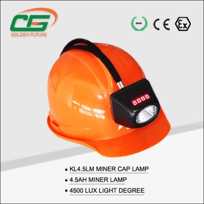 China Security Waterproof Industry Light , Underground Mining Safety Led Coal Miner Cap Lamp for sale