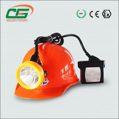 China Bright Industrial Lighting Fixture , Rechargeable Led Safety Miner Cap Lamp for sale