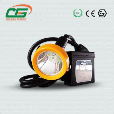 China Led Rechargeable Mining Helmet Lights 15000lux Waterproof IP65 for sale