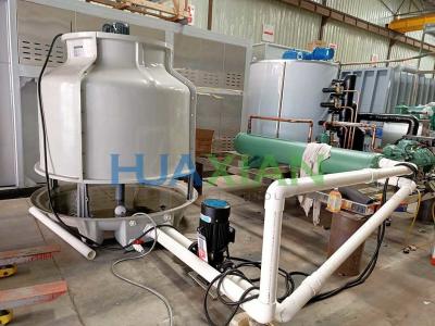 China Water Cooling 40 Ton Economic Ice Flakes Maker, Shrimp/Fish Storage Flake Ice Maker for sale