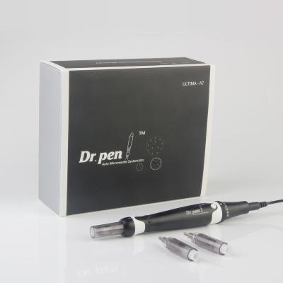 Chine Thérapie noire de taquineries de Dr. Pen A7 Plug Micro de dernière syllabe d'un mot pour d'anti rides, perte des cheveux à vendre
