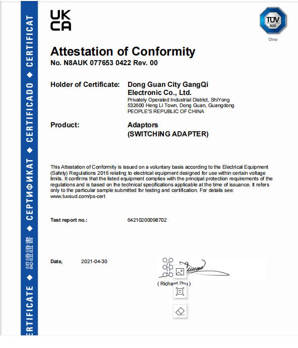 CE Certificate - YHENG IPARTARTNER OPTICAL TECHNOLOGY CO.,LTD.