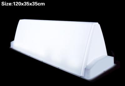 China 35cm Taxi Light Box Approx 4000cd Taxi Top Led Display for sale