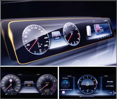 Chine Compteur de vitesse de groupe d'instruments LCD CANBUS W213 de 7 pouces pour Mercedes Benz à vendre