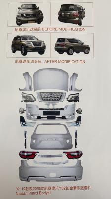 China Jogo novo de alta qualidade do corpo de carro para a elevação de Nissan Patrol Y62 2011-2019 ao estilo original do 1:1 2020 à venda