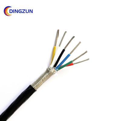 China H05SS-F AFPF 6 Cores FEP Insulated Multi Core Shielded Cable For Remote Control for sale