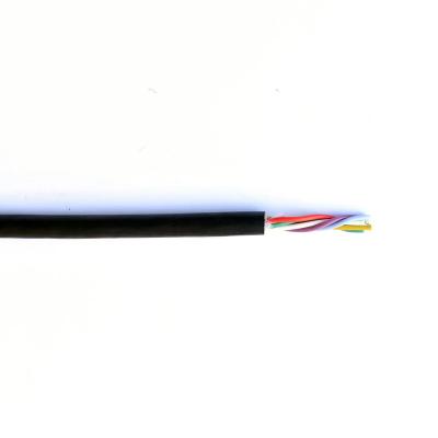 China 6cores Flexible Silicone Motor Lead Cable For High Temperature Motors for sale