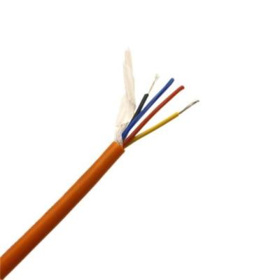 China SIHF Silicone Insulated 200c Multi Core Control Cable For Heaters 4core 4 X 14AWG for sale