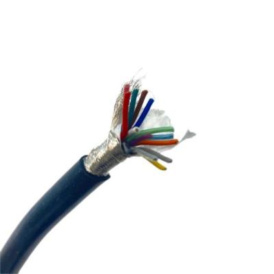 China HEAT 180 MS 14X0.34mm2 Multi Core Cable 14 Core Sensor Cable Fep / Silicone Control Cable for sale