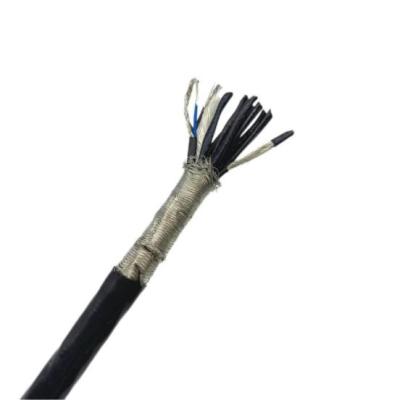 China Cable de instrumento de par múltiple 10p X 24awg Cable de sensor FEP de 10 pares en venta