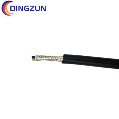 China HEAT 180 C MS 3 Core Double Shielded Silicone Sensor Cable for sale