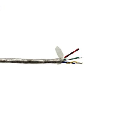 China Los pares multi torcieron el cable de datos de cobre de plata Rs485 en venta