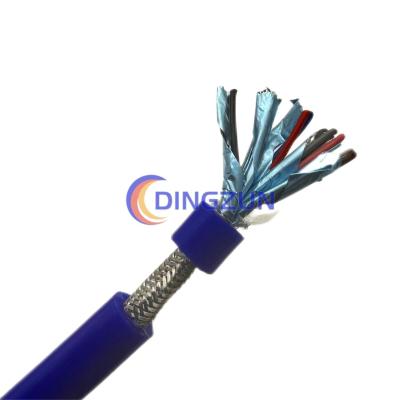 China 5pairs Double Shielded Multi Pair Equipment Cable for sale