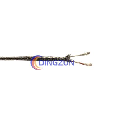 China Type K Steel Braided Jacket Thermocouple Extension Wire for sale