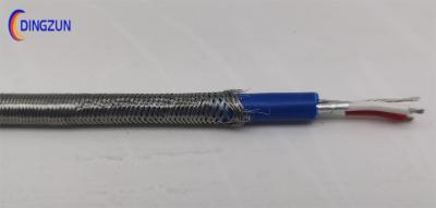 중국 Type K steel braided thermocouple cable 판매용