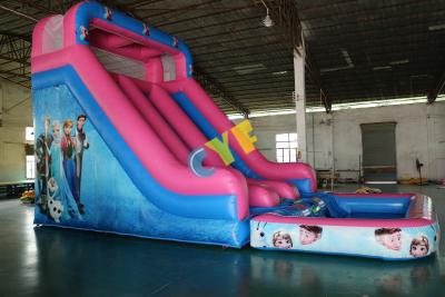 中国 Best sale Spider-Man inflatable dry slide colorful commercial inflatable slide 0.55mm Plato PVC outdoor inflatable slide 販売のため