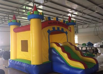 China Colorful Blow Up Bounce House , Triple Stitching Castle Inflatable Bounce House for sale
