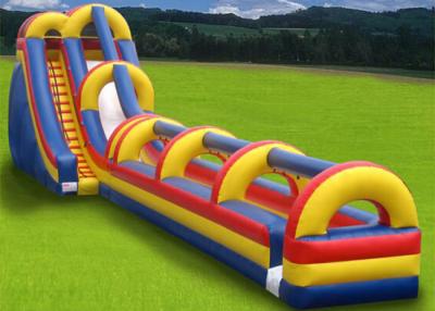 China Security Guarantee Commercial Inflatable Water Slides With Climbing Stairs for sale