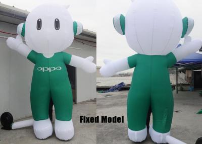 China OPPO Custom Advertising Inflatables Walking Characters Fire Proof With No Pollution for sale
