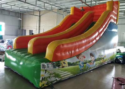 China Outdoor Entertainment Commercial Inflatable Slide Customized Color Thick PVC Material for sale