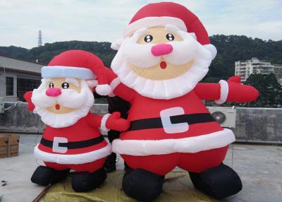 China Giant Custom Inflatable Christmas Decorations Air Inflated Christmas Man for sale