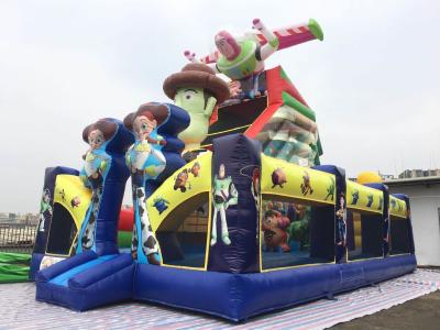 China 5×8M Inflatable Bouncer Combo for sale