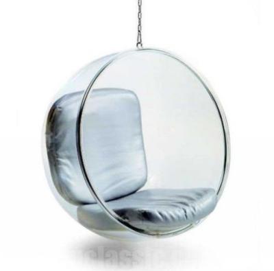China Clear Acrylic kids or adult Egg Hanging Swivel Bubble Lounge Chairs bubble chair for sale