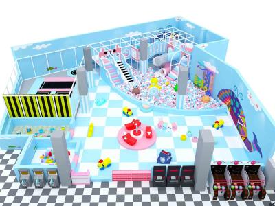China Mysterious Space Theme Indoor Playground Indoor Play Zone Equipment for sale