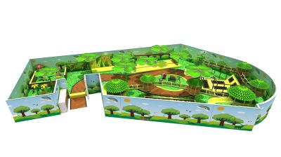 China Jungle Theme Commercial Indoor Playground Equipment Plastic Amusement Play Centre for sale