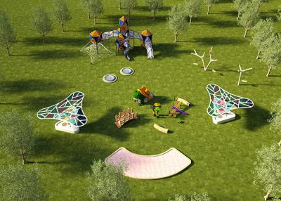 China Equipo del patio del patio trasero del centro del juego del jardín de la actividad de los niños que sube en venta
