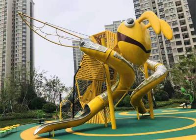 China Bumble Bee Outdoor Garden Playground Slide Climbing Equipment for sale