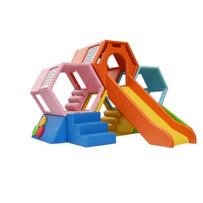 China Honeycomb Maze Preschool Soft Play Equipment PVC Surface for sale