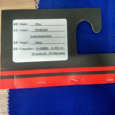 China 150cm Width Aramid Fiber Cloth With Spinning Yarn Good Chemical Resistance à venda