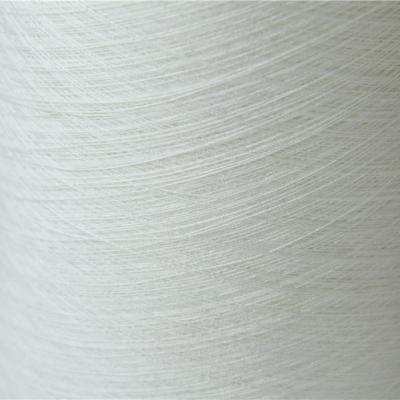 China 30/2 Raw White Color 100% Meta Aramid Spun Yarn Fire Retardant for sale