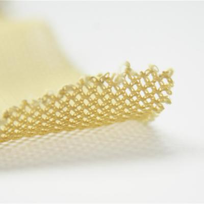 China Raw Yellow Aramid Fiber Cloth Para Aramid Mesh For Bullet Proof Helmet for sale