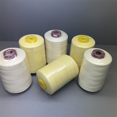 China NFPA1971 Para Aramid Sewing Thread Raw Yellow Curtain Rope for sale