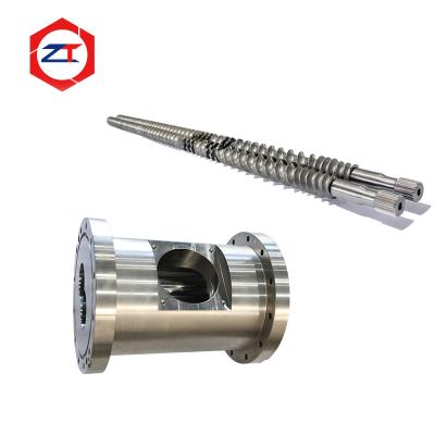 China Co Rotating Round Extruder Barrel For Precision CNC Machining 45#+Cr26 for sale