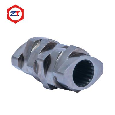 China Steel W6Mo5Cr4V2 Screw Segment For PET Twin Screw Extruder Processing for sale