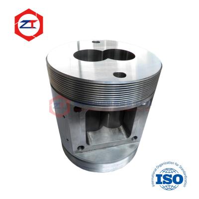 China 45# and W6Mo5Cr4V2 Material Extruder Nitrided Twin Screw Barrel Durable For Food Machine for sale