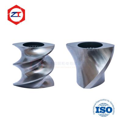 China ISO CNC Machining Twin Extruder Machine Parts Screw Elements for sale