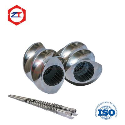 China Screw And Barrel For Floating Fish Feed Pellet Mill Twin Screw Extruder For Fish Food for sale