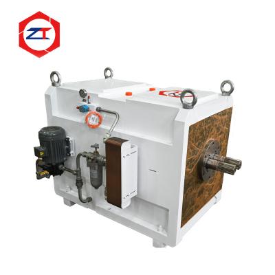 China Large Capacity Twin Screw Extruder Pet Dog Cat Food Fish Feed Extruder Gearbox for sale
