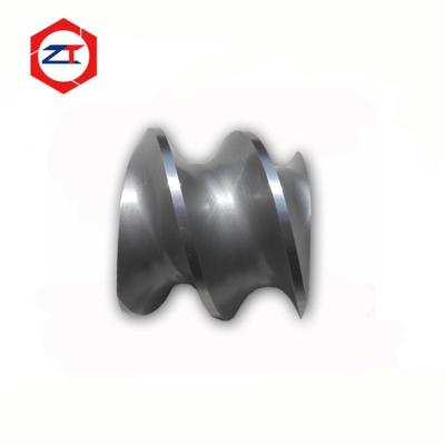 China OD 62.4mm Covey Screw Element Segment , Wear Resistant Extruder Screw Pvc Pipe Sheet Extruder Machine for sale