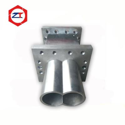 China 45#-/A101-C Zwischenlagen-materielle Doppelschneckenextruder-Teile, Schrauben-Fass des Doppelschneckenextruder-50mm, hohes haltbares zu verkaufen