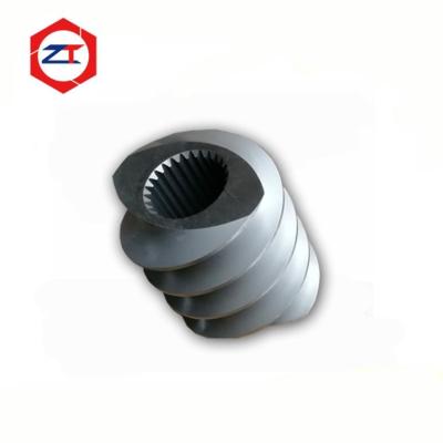 China Eco Friendly SKD61 Extruder Screw , Twin Screw Extrusion Machine Parts High Mechanical Behavior for sale