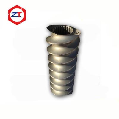 China Screw And Barrel Screw Elements For Plastic Twin Screw Extruder Prawn Feed Manufacturing Machine for sale