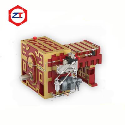 China Co - Rotating Twin Screw Extruder Gearbox Convenient Assembly 300-900r/Min Pvc Extruder Machine for sale