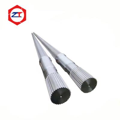 China WR15E Shaft 40CrNiMoa Material Spline Milling Shaft For TSE75 Twin Screw Extruder Machine Stainless Steel Drive Shaft for sale