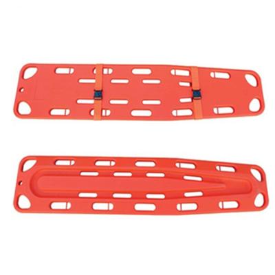 China PE Emergency Spine Board Plastic Portable Narrow Stretcher for sale